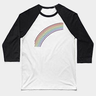 Pastel Rainbow Baseball T-Shirt